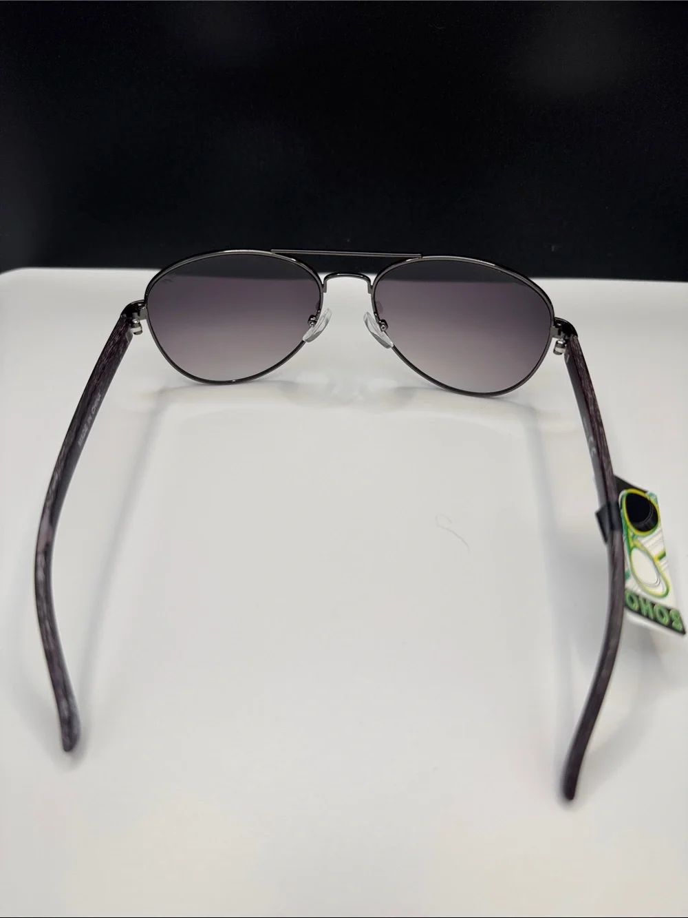 Aviator Sunglasses with Purple Gradient Lenses (3-6)